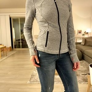 Lululemon Forme II Jacket Ghost Herringbone